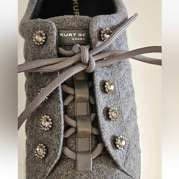 KURT GEIGER WOMEN'S LONDON LIVIAH COMFORT SHOES GREY EUR 40.5 US 9.5 NEW IN BOX - Picture 5 of 12
